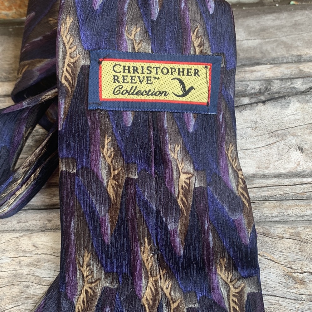 Christopher Reeve / Ted Danson Collection One Tie - Picture 4 of 8